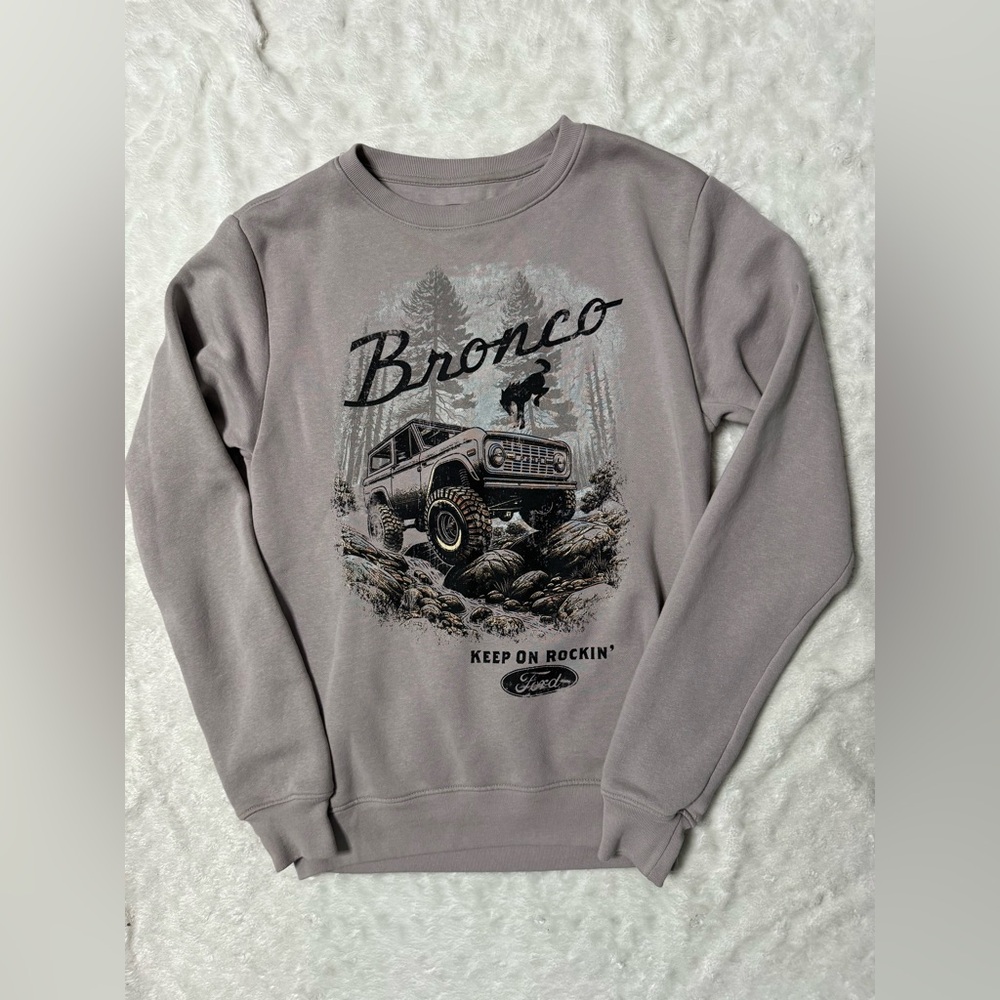 Ford Bronco Graphic Men's Crewneck sweatshirt - Picture 2 of 9